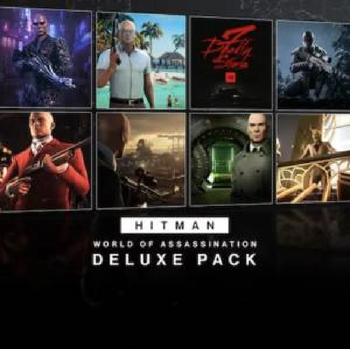 HITMAN WORLD OF ASSASSINATION DELUXE PACK XBOX🔑KEY+VPN