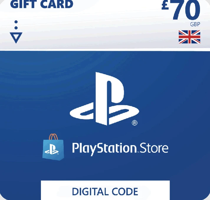 ✅Playstation Network PSN✅ Gift Card 70 GBP - UK Fast