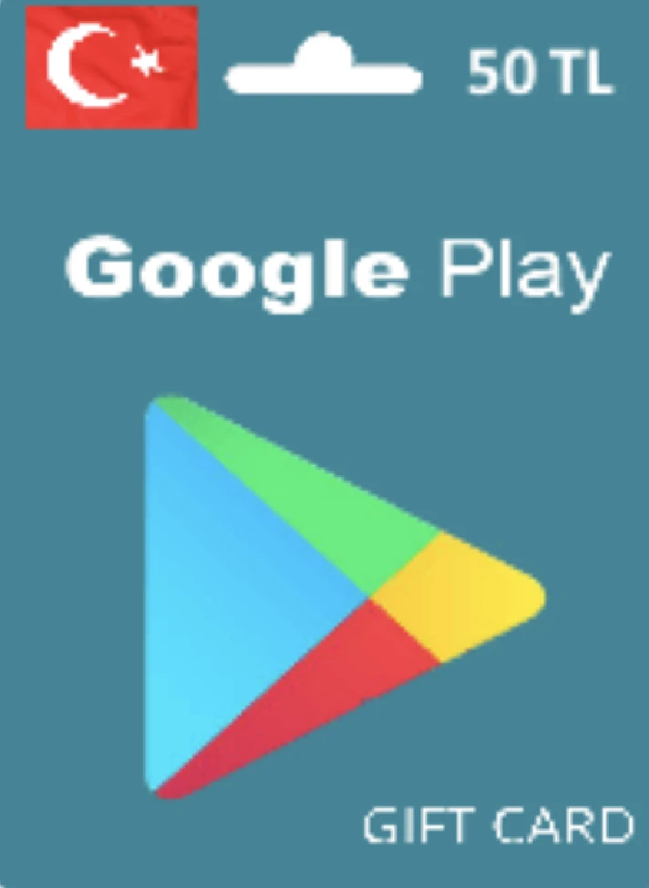 🔥Google Play 🔥Gift Card 50 TL Turkey🇹🇷 Instant