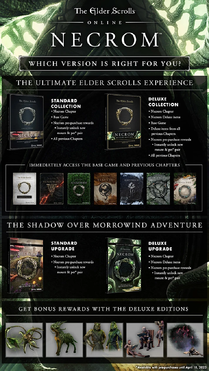 ✅ The Elder Scrolls Online Deluxe Upgrade Necrom XBOX🔑