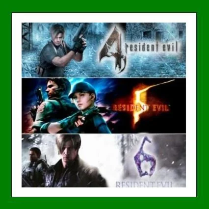 Resident Evil 6 + 5 + 4️+ 25 ИгрSteam⭐0% Карты