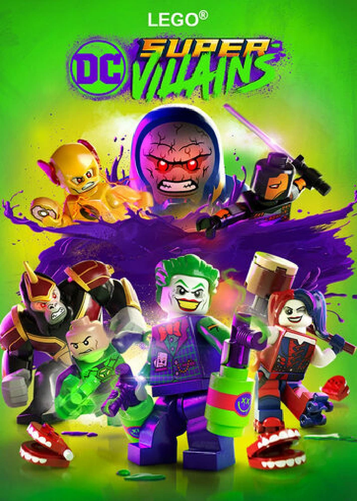 🔥 LEGO DC Super-Villains Steam Key (PC) RU-Global