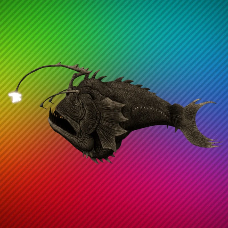 Рыба Удильщик - GreenScreen видео