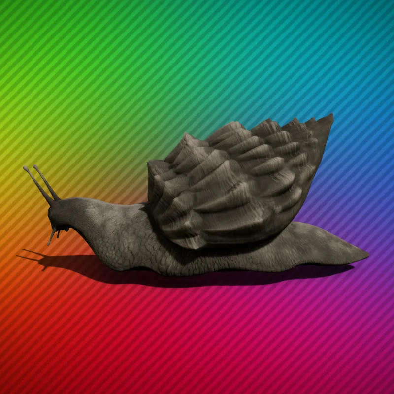 Улитка - GreenScreen видео