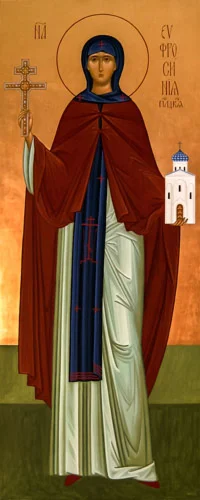 Ефросиния Полоцкая, прп_006(40х100см)