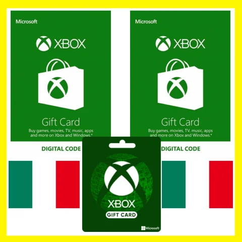 ⭐️ВСЕ КАРТЫ⭐???????? Xbox Live Gift Card 5-200 EUR (Италия)