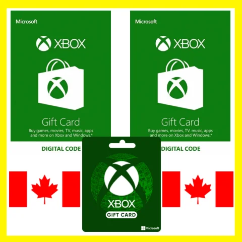 ⭐️ВСЕ КАРТЫ⭐????????Xbox Live Gift Card 15-200 CAD (Канада)