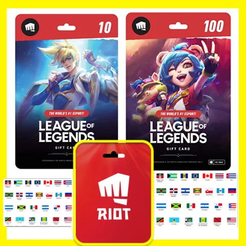⭐️ ВСЕ КАРТЫ⭐???????? League of Legends 5-250 USD (NA)