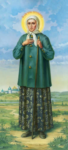 Ксения Петербургская, блаж_006(74х161см)