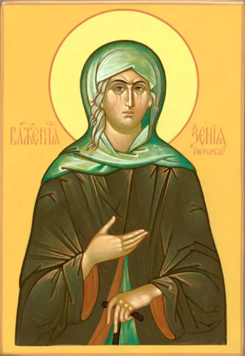 Ксения Петербургская, блаж_012(79х116см)