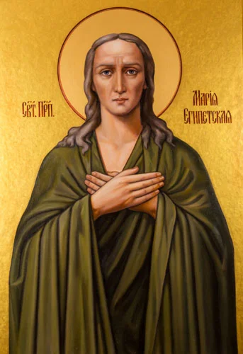 Мария Египетская, прп_003(50х73см)