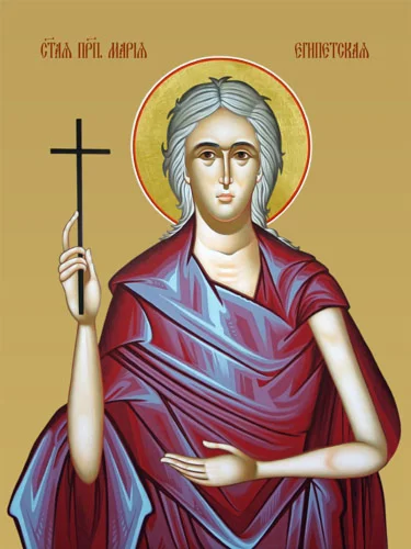 Мария Египетская, прп_006(50х66см)