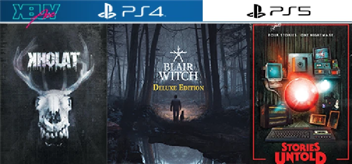 Blair Witch / Kholat / Untold St | PS4 PS5 | activation