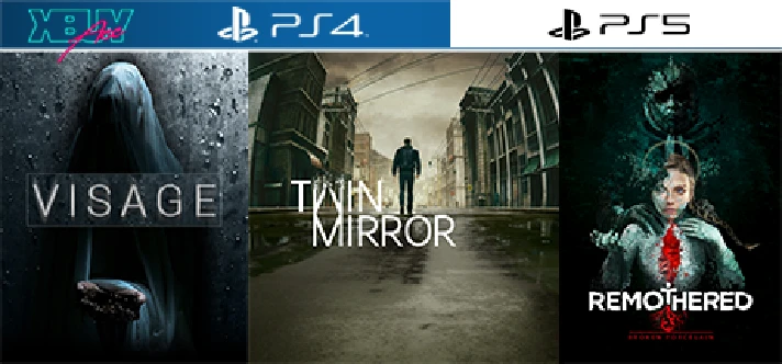 VISAGE / Twin Mirror / Remothered| PS4 PS5 | activation