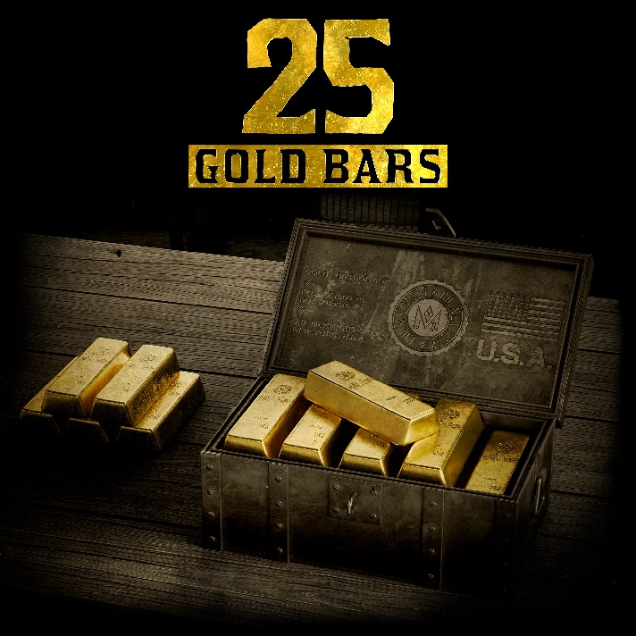 🔵Red Dead Online🔵 25-500 Gold Bars💰XBOX FAST