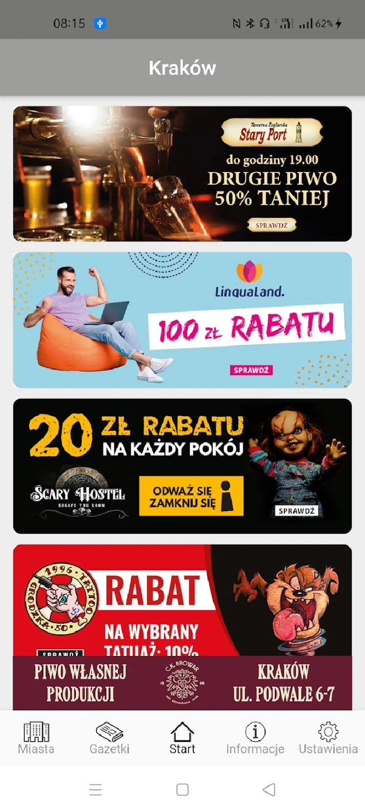 Studencka Karta Rabatowa 20 PLN ( Polish zloty ) +🎁