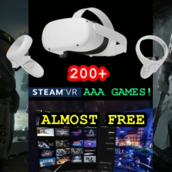 🌀STEAM VR Games🔹(250+games) ✅ VR\Oculus Quest 2\Pico4