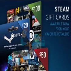  STEAM WALLET CODE 10-100 EURO