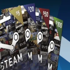 STEAM WALLET CODE 5$-100$ USD