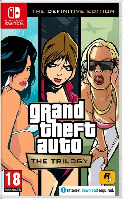 GTA THE TRILOGY THE DEFINITIVE EDITION ✅ Switch