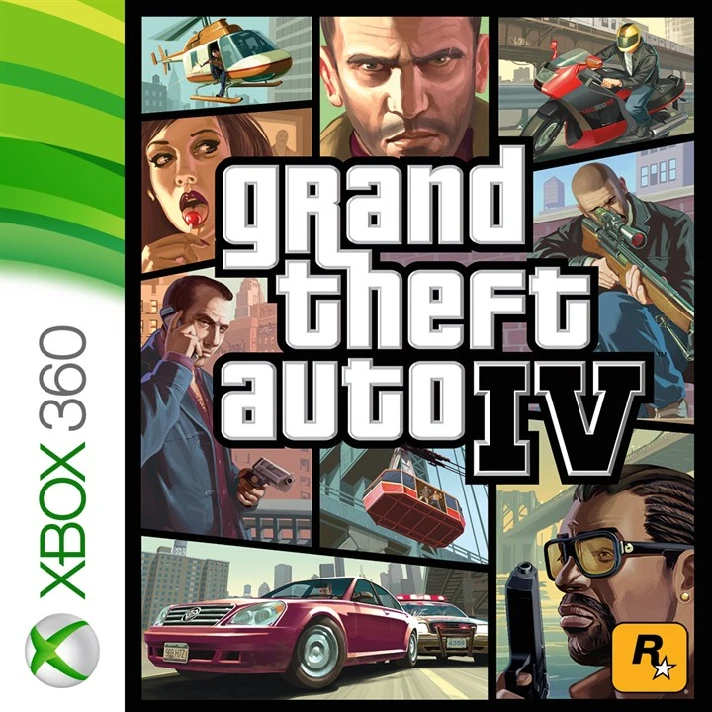 XBOX ONE & SERIES 06 GTA IV + The Ballad of Gay Tony