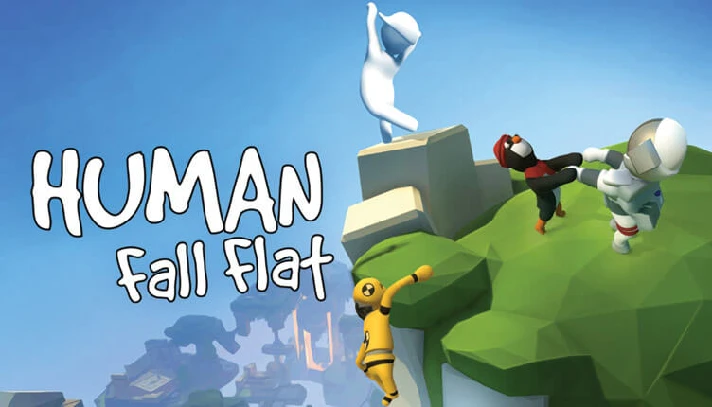 Human: Fall Flat ✅ Microsoft key ⭐️ Xbox / PC