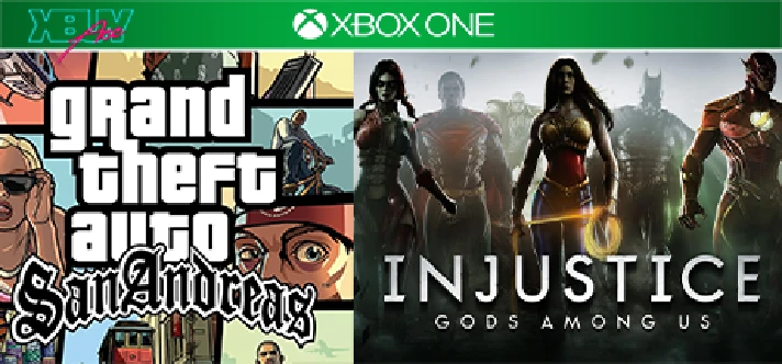 Injustice / GTA San Andreas | XBOX ONE & Series XS|rent