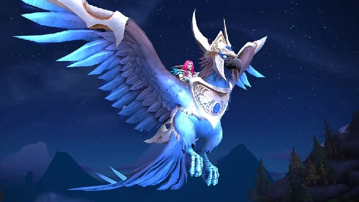 WOW Mount: Sapphire Skyblazer RU/EU