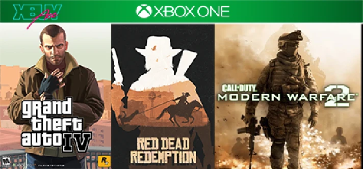 GTA 4 / RDR + 3 games | XBOX ONE and Series XS | rent