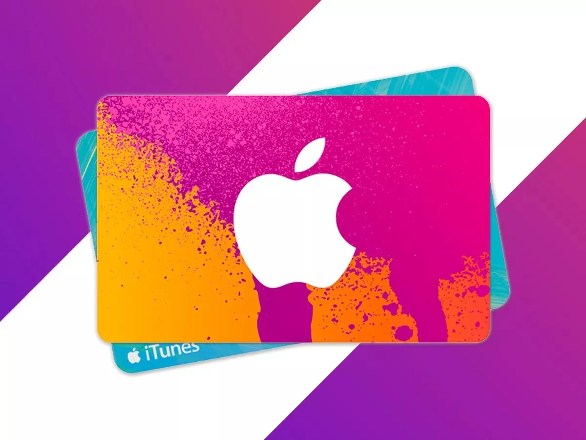 Подарочная карта Itunes 500 - 9000 рублей