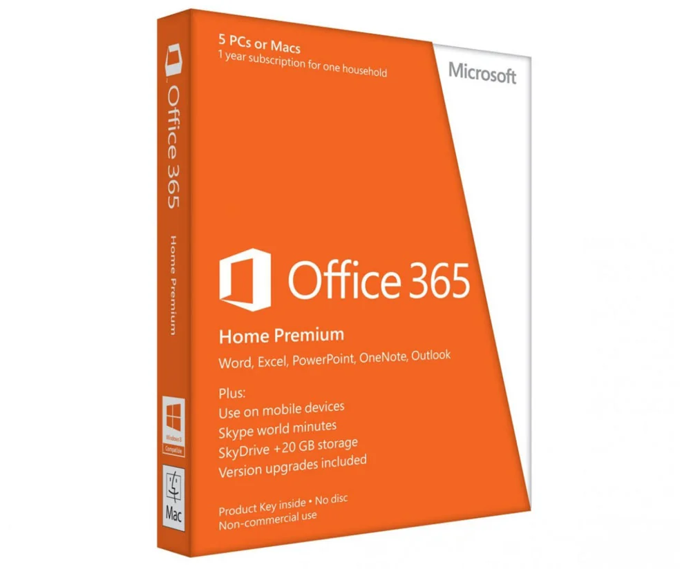 Microsoft Office 365 подписка 1 год