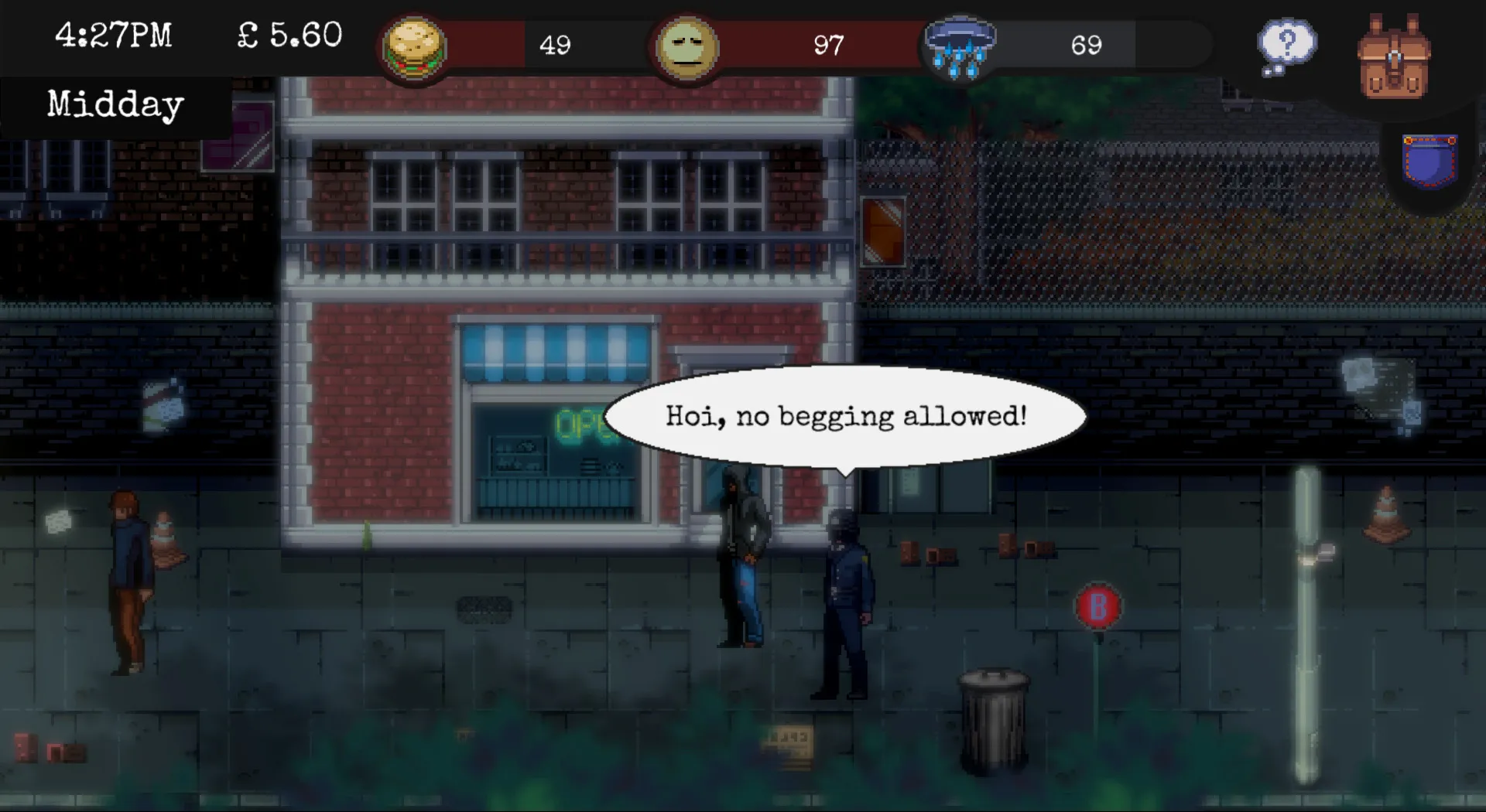 CHANGE: A Homeless Survival Experience Steam key/Global