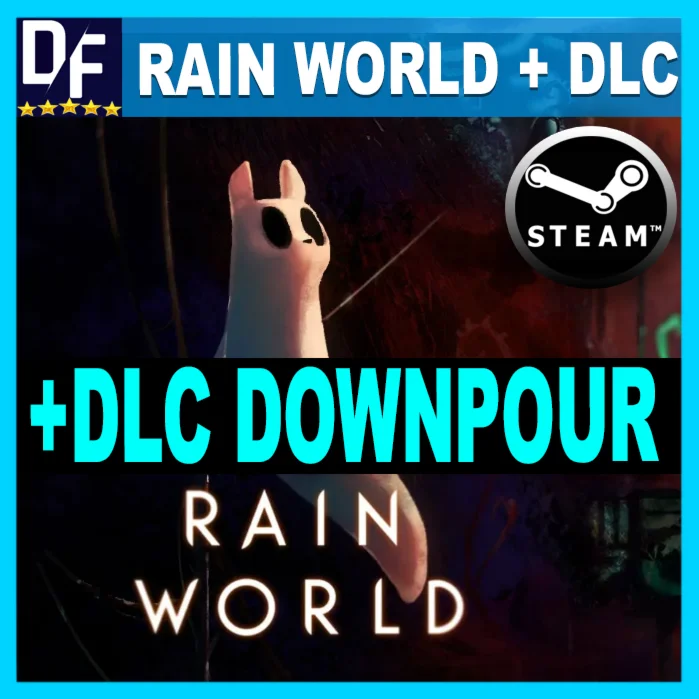 RAIN WORLD + DLC DOWNPOURSTEAMПОДАРОКИГРЫ