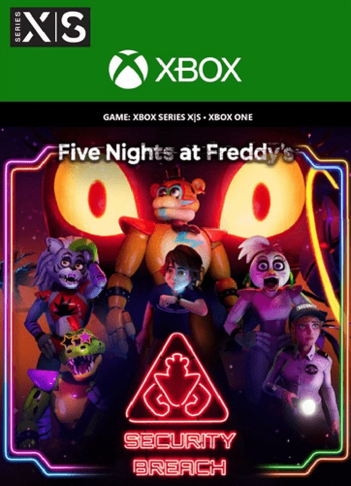 🎮Five Nights at Freddy´s: Security Breach XBOX🔑KEY🔥