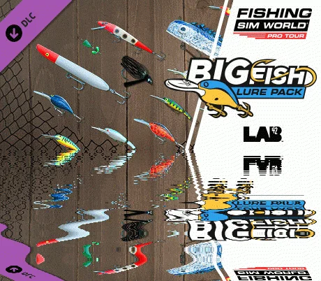Fishing Sim World: Pro Tour - Big Fish Lure Pack ⭐Key⭐