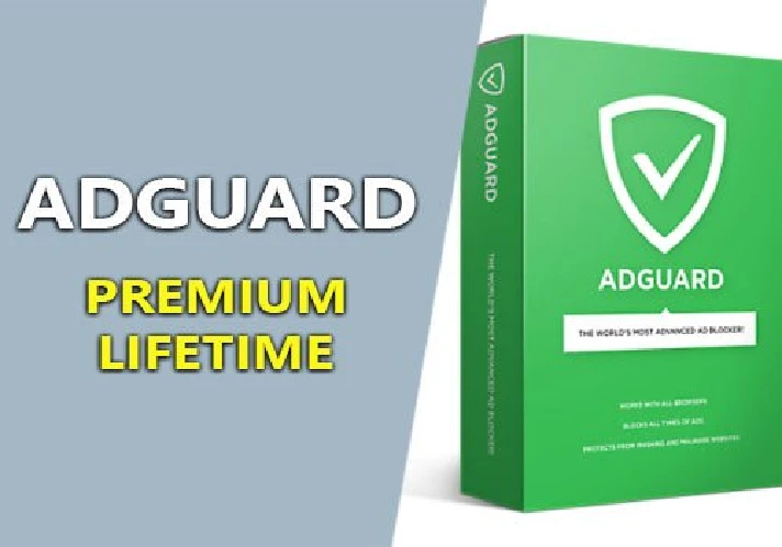 🔑 Adguard Personal ( 3 devices ) Lifetime ADBlocker