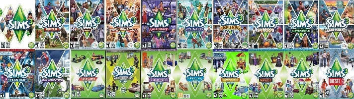 The Sims 3 Full Collection I EA App/Origin I PC/MAC💎