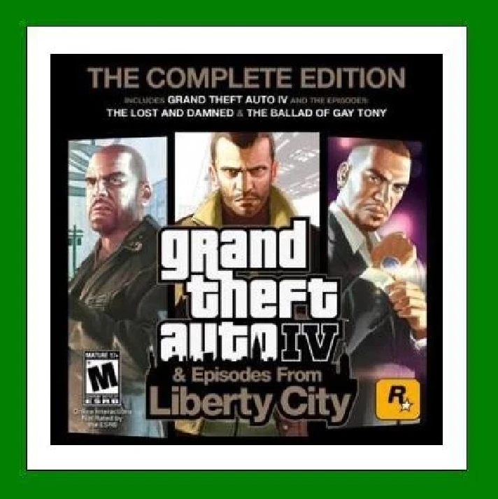 ✅Grand Theft Auto IV: Complete Edition✔️Steam⭐Online🌎