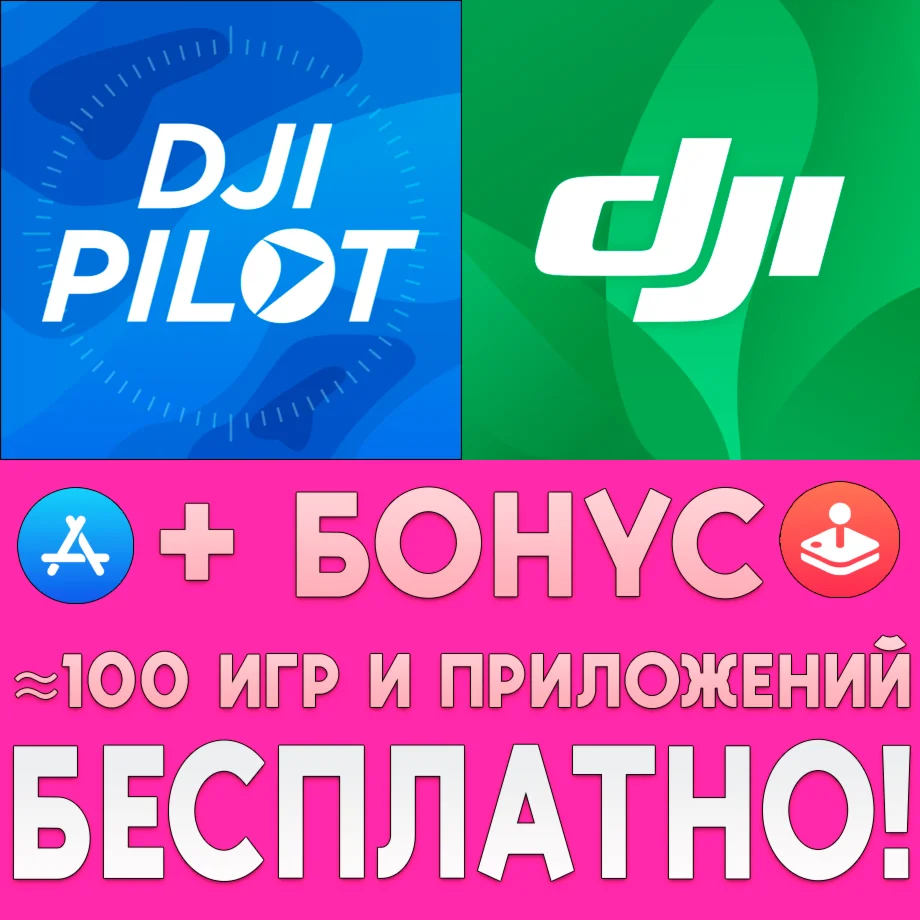 ️ DJI Pilot + DJI Assistant iPhone ios AppStore iPad