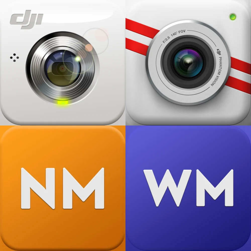 ️ DJI FC40 + DJI VISION + WM NM Assistant iPhone ios