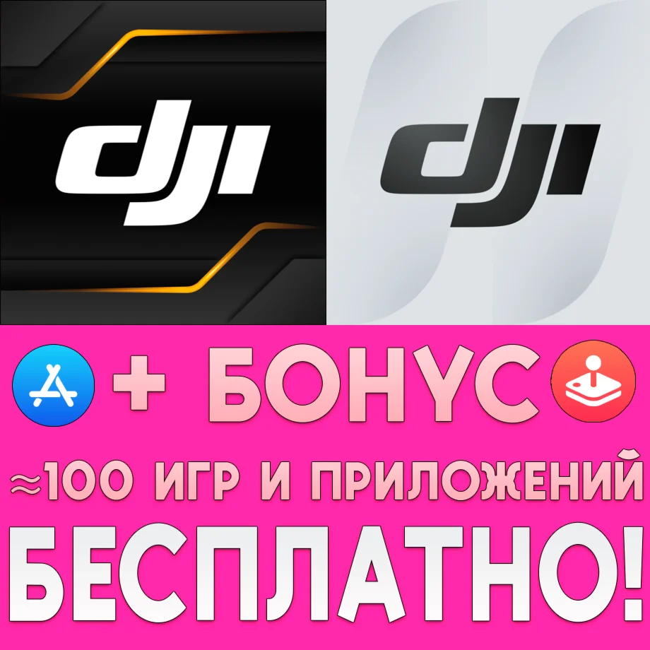 ️DJI Fly + DJI Virtual Flight iPhone ios AppStore iPad