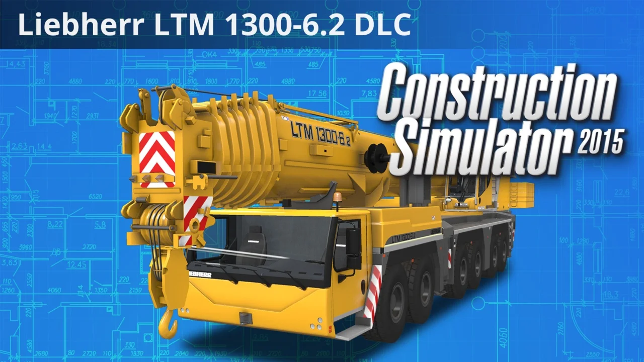  Construction Simulator 2015: Liebherr LTM 1300 6.2