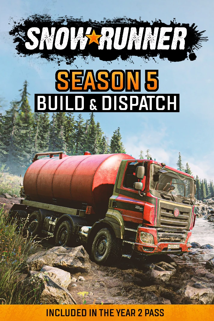 ✅❤️SNOWRUNNER -SEASON 5: BUILD & DISPATCH DLC✅XBOX�