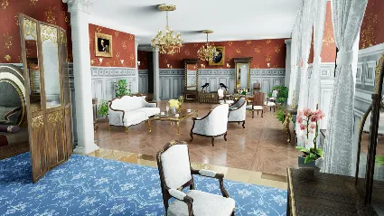 Hotel Renovator - Palace Furniture Set 💎 DLC STEAM GIFT