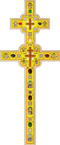 Крест Евфросинии Полоцкой_002(29х70см)слои-каналы