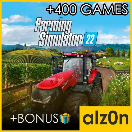 ・Farming Simulator 22 + 450 игр + ПОДАРОК・ПК・GAME PASS