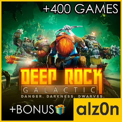・Deep Rock Galactic + 450 игр + ПОДАРОК・ПК・GAME PASS