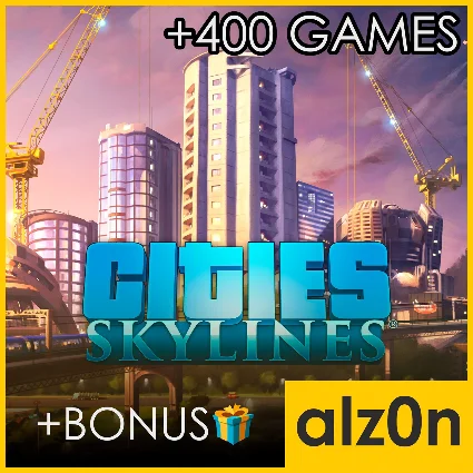 ・Cities: Skylines + 450 игр + ПОДАРОК・ПК・GAME PASS