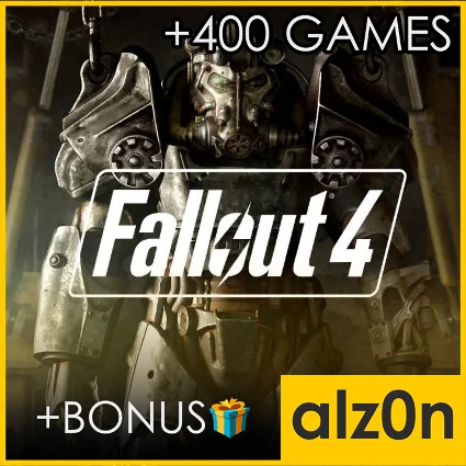 ・Fallout 4 + 450 игр + ПОДАРОК・ПК・GAME PASS