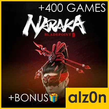 ・Naraka Bladepoint Deluxe Edition + 450 игр + ПОДАРОК・